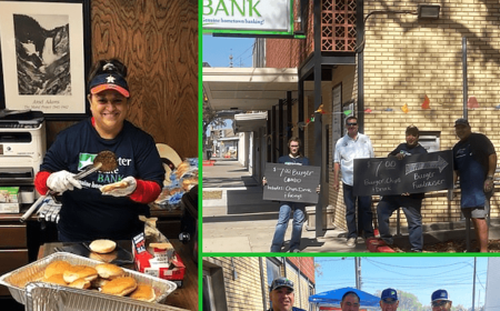 Greater State Bank Burger Fundraiser Benefits Miller Fire Victims