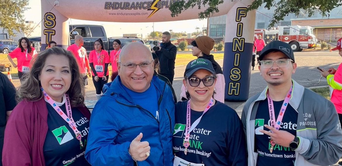 Greater State Bank community attended the 2nd Annual Home Is Where The Heart Is 5K in McAllen
