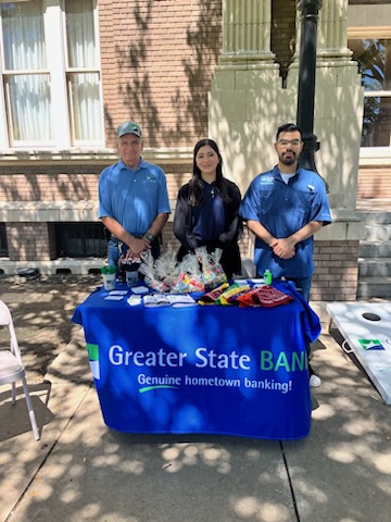 Greater State Bank Staff Support Brush Country CASA Children’s Festival