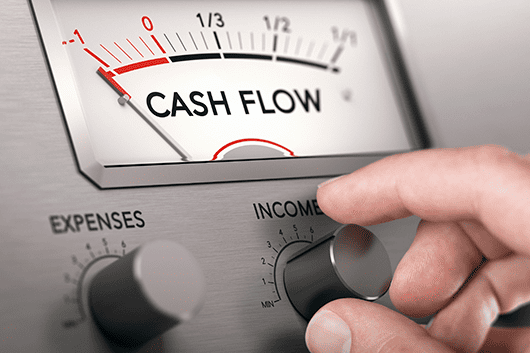 Cash flow graphic